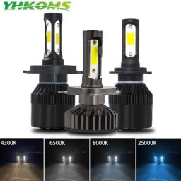 YHKOMS-Mini ampoule LED Canbus lampe de sauna de voiture taille H1 H3 H4 H7 H8 H9 H11 9005