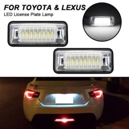 Lumières LED pour Subaru Forester BRZ Impreza WRX STI Legacy 2 pièces sans erreur plaque