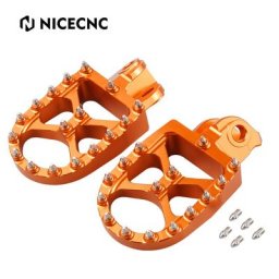 NICECNC-Repose-pieds de 57mm pour KTM 690 Endflats SMC SMR 950 990 1050 190 1190 1290 Super