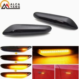 Enquêter de garde-boue LED dynamique marqueur latéral pour BMW E81 E82 E87 E88 E90 E91 E92