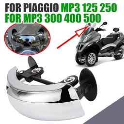 Rétroviseurs de moto résistants à 125 rétroviseur grand angle accessoires de moto PIAGGIO MP3