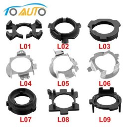 Adaptateur universel H7 support de base connecteur de prise lumière de sauna LED de voiture 2