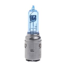 Phare de moto ampoule halogène au xénon lumière blanche DC 12V 35W BA20D