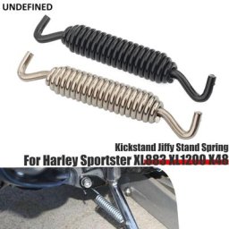 Support de Repose-pieds de Moto avec Ressorts d'Extension Accessoire pour Harley Sportster Touring