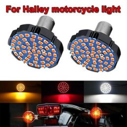 Étui anti-fumée pour motos Harley 1 pièce 1156 BA15S 1157 BAY15D Inserts de clignotants avant et