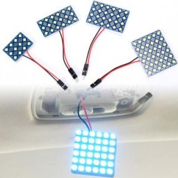 Ampoules LED Festoon Anti-polarité 12V 24V 3030 12/18/24/36 SMD W5W T10 Camion Voiture