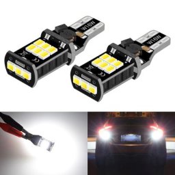 Ampoule LED pour voiture BMW E60 E90 Ford ktFocus 2 3 Audi A3 A4 dieux B8 VW Passat B7 2 pièces