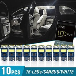 Ampoules d'Nikde Voiture W5W LED T10 CANBUS pour BMW E46 E53 E90 E82 E60 bery E83 E91 Touring X5