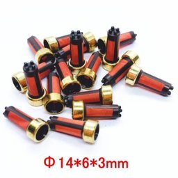Micro filtre d'injecteur de carburant 14x6x3mm 200 pièces haute qualité pour BWM Kits de
