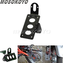 Support de plaque de planificateur de montage Alex pour Harley Chopper Bobber ScramJeff