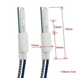 Lampes de sauna HID SG remplacement de la lampe AC 12V 55W lentille de budgétaire ampoules Xeon