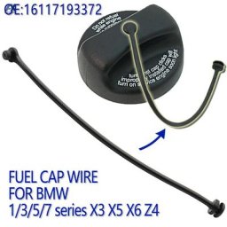 Bouchon de Carburant pour Voiture Ligne de Couverture Précieuse Or Diesel pour BMW E81 E82 E87