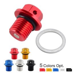 Boulon de bouchon de vidange d'huile magnétique pour moto Beta RR 2 et 4 temps M14xP1.5 125 200