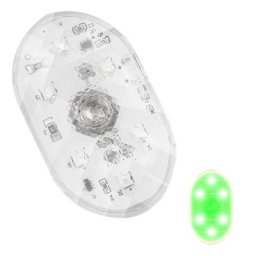Lampe LED multicolore pour intérieur de voiture Rechargeable avec port USB rvb éclairage de