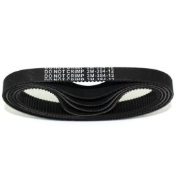 Courroie d'entraînement de remplacement de 384mm 384-3M-12 pour accessoires de scooter électrique