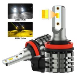 Ampoules LED 12V pour voiture H8 H11 Canbus Brave Free Touristors lampes antibrouillard blanches