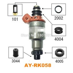 Kit de réparation d'injecteur de carburant ensemble de 4 pièces pour Mazda 323 1994 adapté