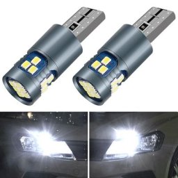 2 x T10 W5W 194 5W5 LED Signal Ampoule Canbus 12V 24V 7000K Blanc Voiture Intérieur Dôme Lecture