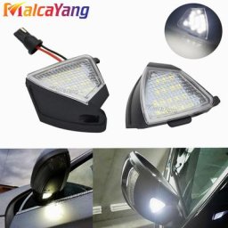VW Golf 5 GTI MK5 MKV 2x Canbus Led Under Side Mirror Puddle Light Tech Passat Gods CC Eos Golf 5