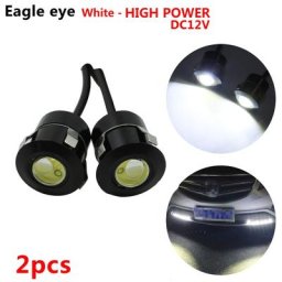 Feux diurnes étanches pour Renault Opel BMW LADA 2 pièces capteur laser de barrage LED Eagle