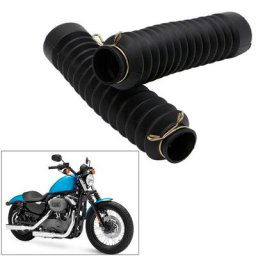 Couverture anti-poussière pour fourche avant de moto 2 pièces guêtres bottes Gators amortisseur