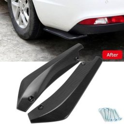 Lame de pare-choc arrière pour Mitsubishi Lanver 2008 – 2017 2 pièces diffuseur de lèvre latérale