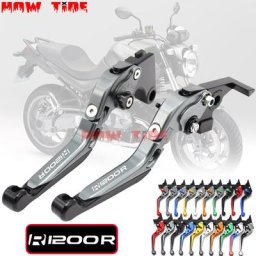 Leviers de Frein et d'Embrayage CNC Réglables et Pliables Extensibles pour Moto BMW Runder R 2006