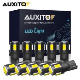 AUXITO-Ampoules LED W5W T10 pour VW Audi BMW Mercedes Nissan BMW Mini Renault Opel Peugoet