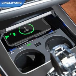 Chargeur de téléphone sans fil pour voiture plaque de charge rapide support Qi pour BMW X5 G05
