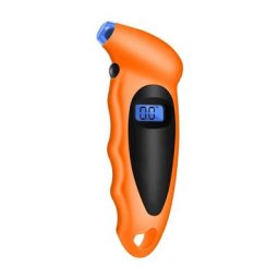 Outil de réparation de pneus manomètre pour voitures 4 réglages écran LCD rétro-éclairé 100 PSI
