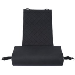 Coussin de jambe en cuir pour siège d'automobile tapis d'extension de Support de pied souple