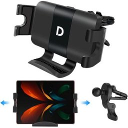 Chargeur de voiture sans fil Qi support de téléphone à charge rapide serrage automatique pour