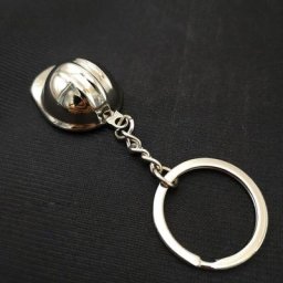 Porte-clés Mini casque en métal Style créatif pour porte-clés récompenses scolaires cadeaux