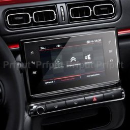 Film Protecteur d'Écran en Verre pour Citroën C3 AIRCROSS 2016-2020 Autoradio Navigation GPS