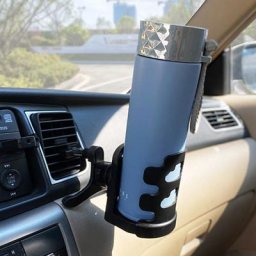 Porte-gobelet universel ajustable pour siège arrière de voiture pour moto