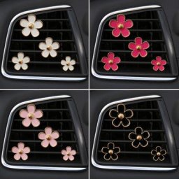 Clips de parfum de sortie de voiture 4 pièces/ensemble désodorisant de voiture conditionnement