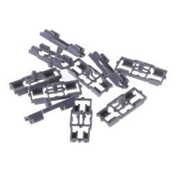 Clip de retenue de joint en plastique pour porte inférieure 10 pièces Clip de boucle fixe avant et