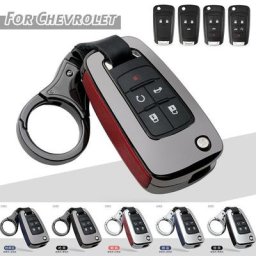 Housse en alliage de Zinc pour clé télécommande pour Chevrolet Cruze Malibu Camaro Impala Equinox