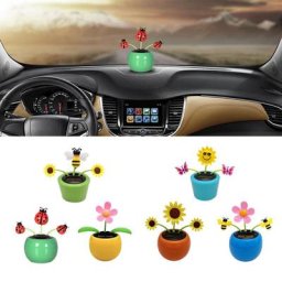 Tableau Prada solaire 62 phtalflower pour voiture ornements jouet oscillant accessoires de