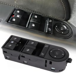 Interrupteur de vitre électrique avant-gauche pour Vauxhall Opel Astra H Zafira B Kombi