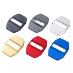 Couvercle de Protection de porte de voiture 4 pièces Anti-rouille décoration Compatible avec BMW