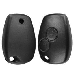 Coque de clé intelligente de voiture pour Renault Clio coque de remplacement porte-clés Renault