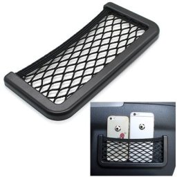 Filet de rangement pour siège arrière de voiture sac pour téléphone filet de coffre support en
