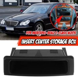 Boîte de rangement pour console centrale de voiture Mercedes-Benz W203 Classe C 2036830291-2001