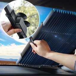 Rideau pare-soleil rétractable pour voiture ensemble de protection solaire pour vitres avant et