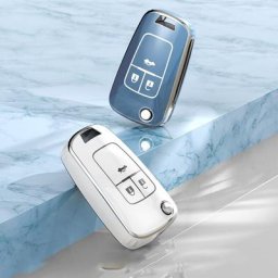 Coque de protection pour clé de voiture en TPU pour Buick Chevrolet Cruze Aveo Trax Opel Astra