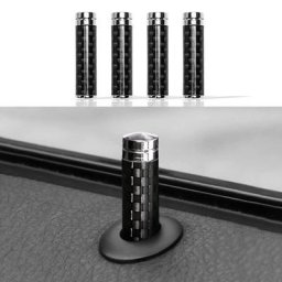 Capuchon de verrouillage de porte en Fiber de carbone pour BMW E46 E39 E60 E90 E36 F30 F10 E53 E34