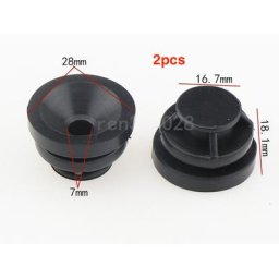 2 pièces pour Mazda Alexa Atenza CX-4 5 moteur couvercle supérieur manchon en caoutchouc sous garde