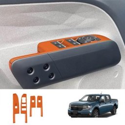 Cadre de décoration de panneau accoudoir pour poignée intérieure de porte et fenêtre Ford Maverick
