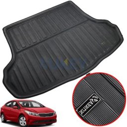Tapis de sol pour coffre arrière de voiture pour Kia Forte / Cerato / K3 2014 – 2018 Sedan 4 dr